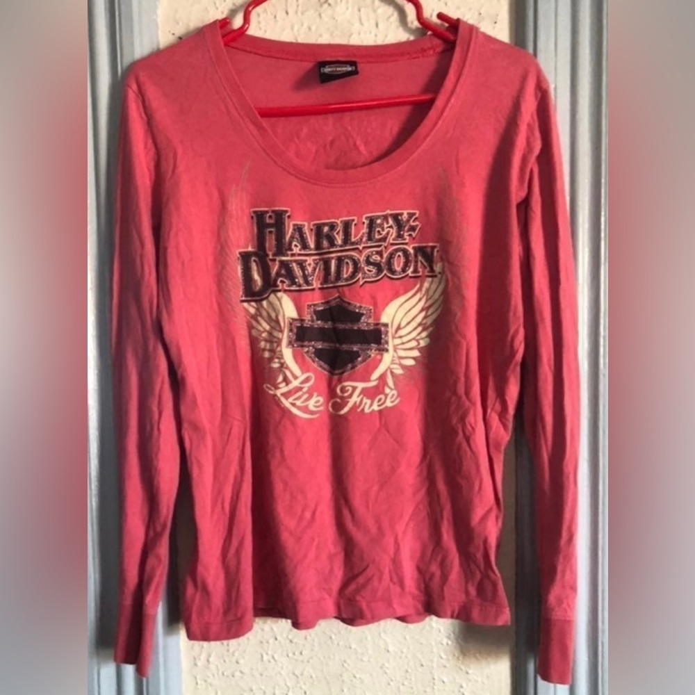 Harley Davison long sleeve top